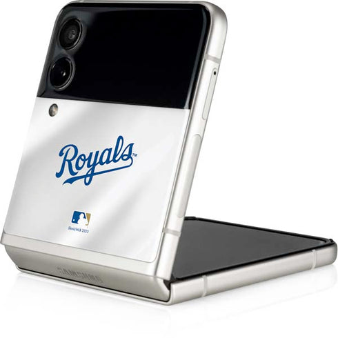 MLB Kansas City Royals Jersey Galaxy Z Flip4 5G Skin