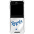MLB Kansas City Royals Jersey Galaxy Z Flip5 5G Clear Case