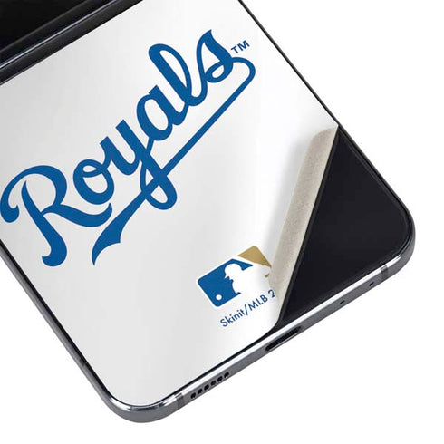MLB Kansas City Royals Jersey Galaxy Z Flip5 5G Skin