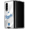 MLB Kansas City Royals Jersey Galaxy Z Fold4 5G Clear Case