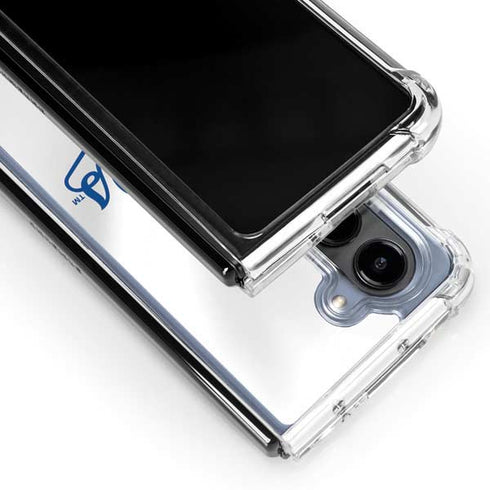 MLB Kansas City Royals Jersey Galaxy Z Fold5 5G Clear Case