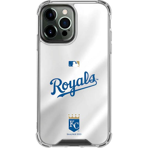MLB Kansas City Royals Jersey iPhone 13 Pro Max Clear Case