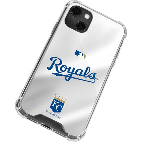 MLB Kansas City Royals Jersey iPhone 15 Plus Clear Case