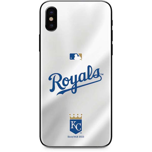 MLB Kansas City Royals Jersey iPhone XS Skin