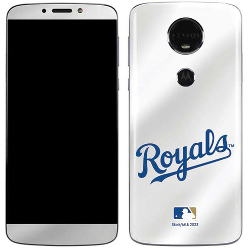 MLB Kansas City Royals Jersey Moto E5 Plus Skin