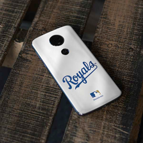 MLB Kansas City Royals Jersey Moto E5 Plus Skin