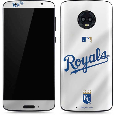 MLB Kansas City Royals Jersey Moto G6 Skin