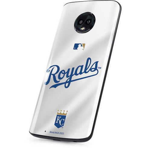 MLB Kansas City Royals Jersey Moto G6 Skin