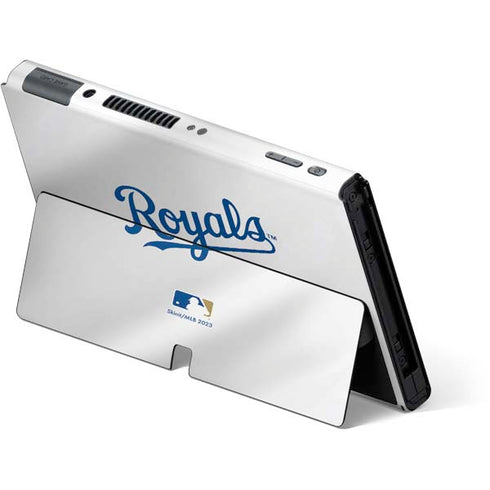 MLB Kansas City Royals Jersey Nintendo Switch OLED (2021) Skin