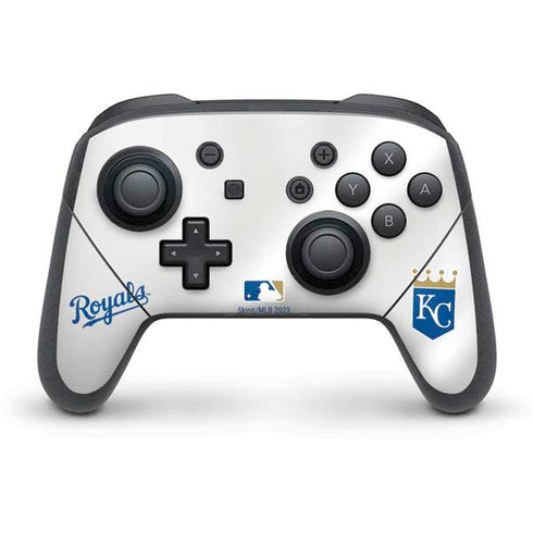 MLB Kansas City Royals Jersey Nintendo Switch Pro Controller Skin