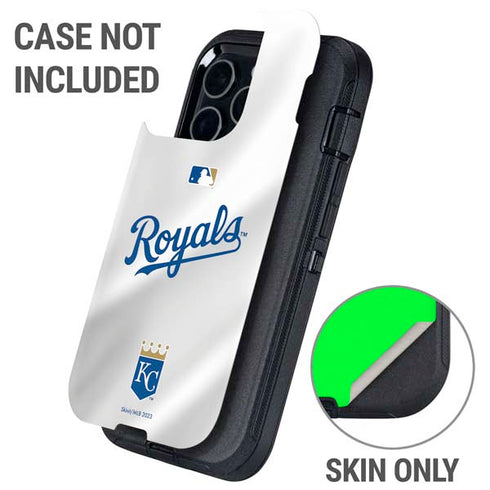 MLB Kansas City Royals Jersey Otterbox Defender iPhone Skin
