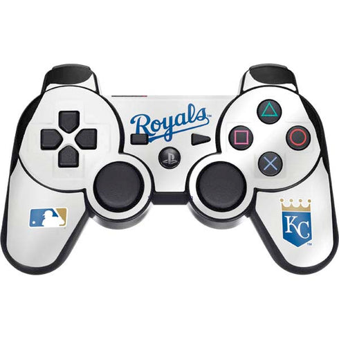 MLB Kansas City Royals Jersey PS3 Dual Shock wireless controller Skin