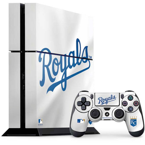 MLB Kansas City Royals Jersey PS4 Console and Controller Bundle Skin