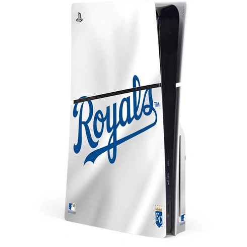 MLB Kansas City Royals Jersey PS5 Slim Disk Console Skin