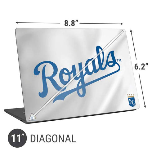 MLB Kansas City Royals Jersey Universal Laptop 11in (8.8 x 6.2in) Skin