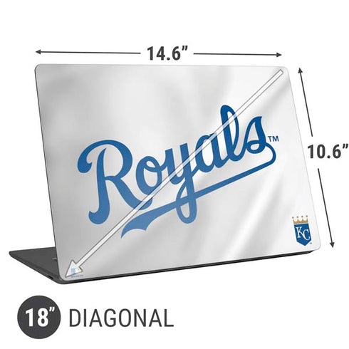 MLB Kansas City Royals Jersey Universal Laptop 18in (14.6 x 10.6in) Skin