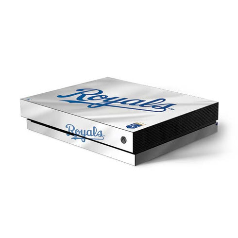 MLB Kansas City Royals Jersey Xbox One X Console Skin