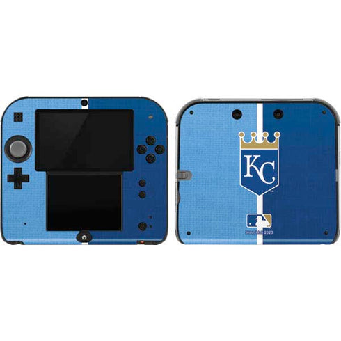 MLB Kansas City Royals Split Nintendo 2DS Skin