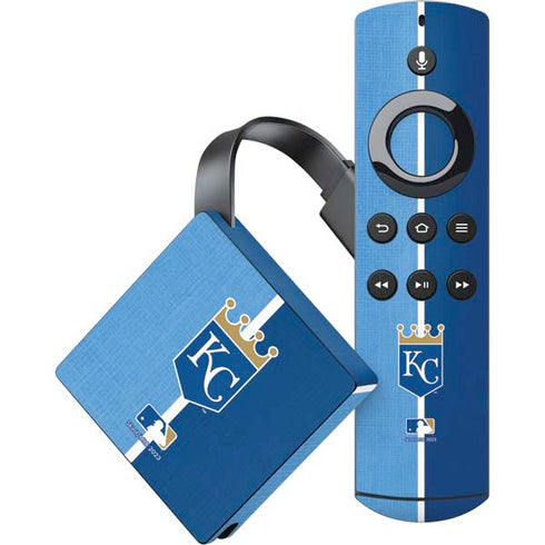 MLB Kansas City Royals Split Amazon Fire TV Skin