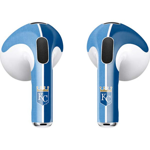 MLB Kansas City Royals Split Apple AirPods (3rd Gen 2021) Skin