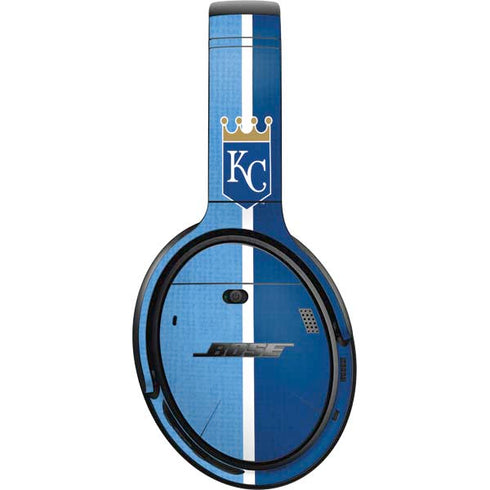 MLB Kansas City Royals Split Bose QuietComfort 35 Headphones Skin