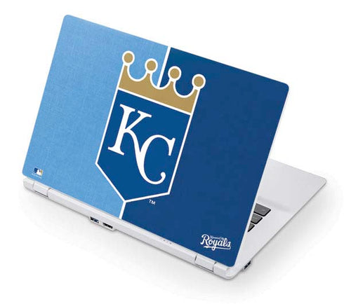 MLB Kansas City Royals Split Acer Chromebook Skin