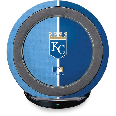 MLB Kansas City Royals Split Fast Charge Wireless Charging Stand Skin