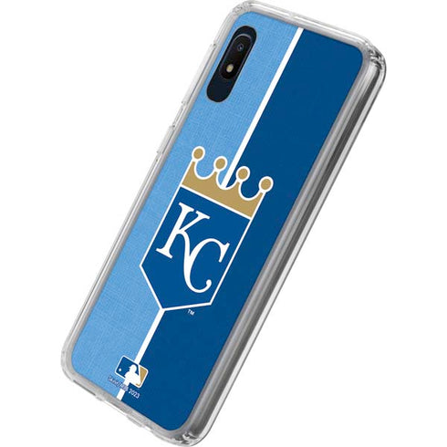 MLB Kansas City Royals Split Galaxy A10e Clear Case