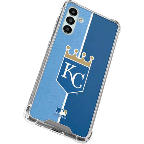 MLB Kansas City Royals Split Galaxy A13 5G Clear Case