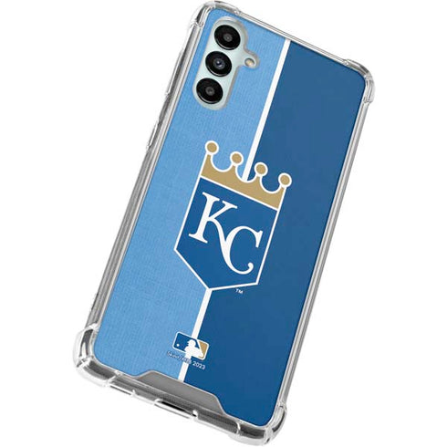 MLB Kansas City Royals Split Galaxy A14 5G Clear Case
