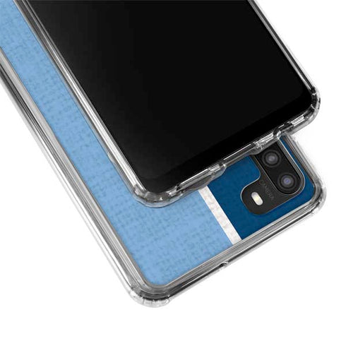 MLB Kansas City Royals Split Galaxy A21 Clear Case