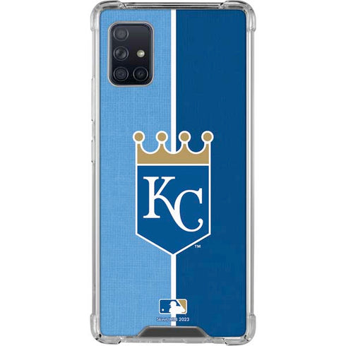 MLB Kansas City Royals Split Galaxy A51 5G Clear Case