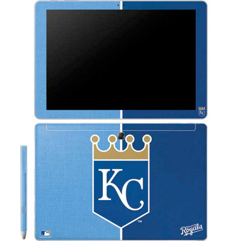 MLB Kansas City Royals Split Galaxy Book 12in Skin