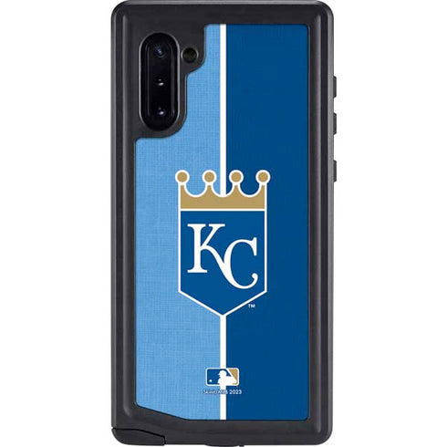 MLB Kansas City Royals Split Galaxy Note 10 Waterproof Case