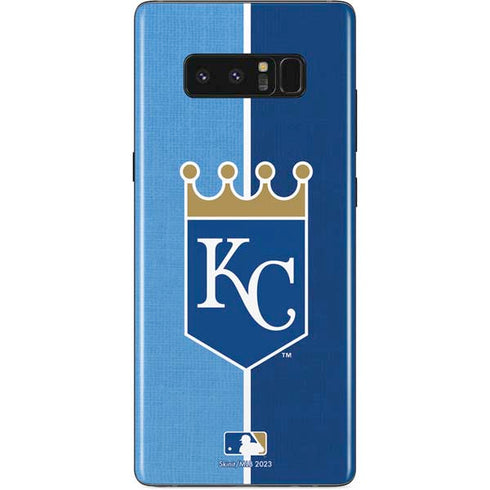 MLB Kansas City Royals Split Galaxy Note 8 Skin