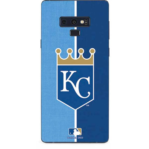 MLB Kansas City Royals Split Galaxy Note 9 Skin