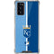 MLB Kansas City Royals Split Galaxy Note20 5G Clear Case