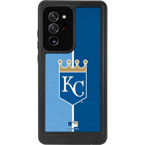MLB Kansas City Royals Split Galaxy Note20 Ultra 5G Waterproof Case