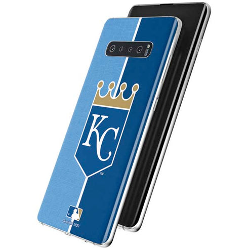 MLB Kansas City Royals Split Galaxy S10 Plus Skin