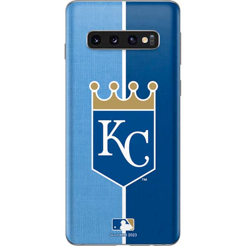 MLB Kansas City Royals Split Galaxy S10 Skin