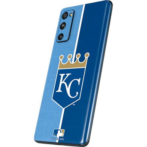 MLB Kansas City Royals Split Galaxy S20 Fan Edition Skin