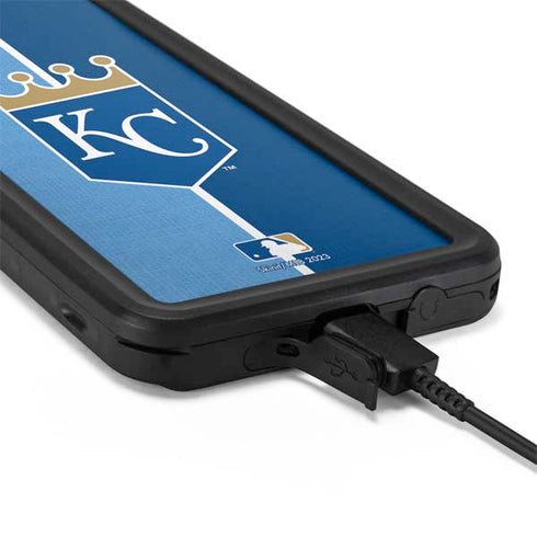 MLB Kansas City Royals Split Galaxy S20 Plus Waterproof Case