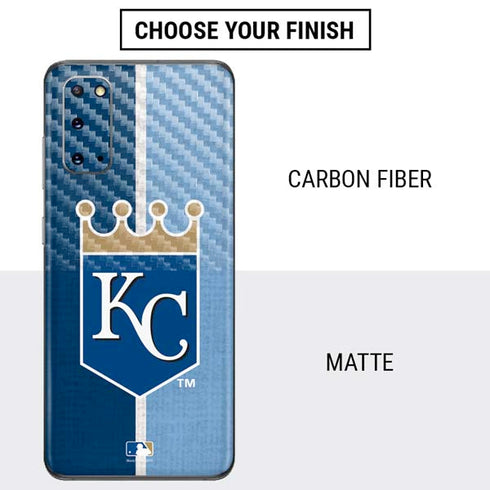 MLB Kansas City Royals Split Galaxy S20 Skin