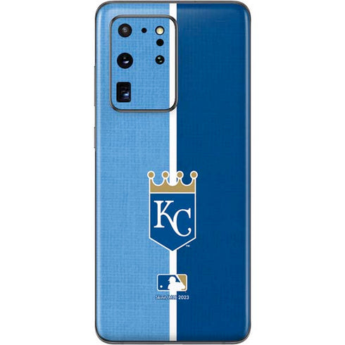 MLB Kansas City Royals Split Galaxy S20 Ultra 5G Skin