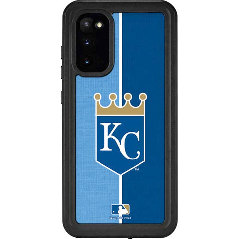 MLB Kansas City Royals Split Galaxy S20 Waterproof Case