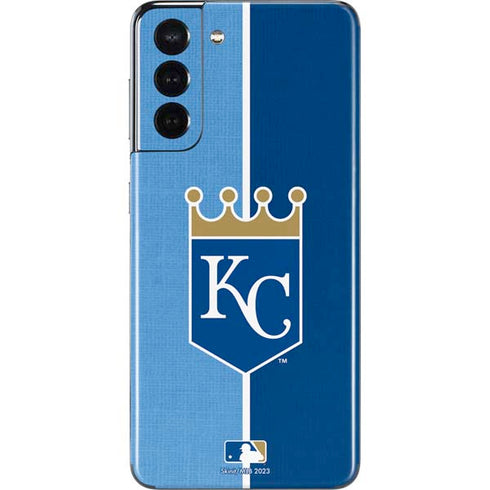 MLB Kansas City Royals Split Galaxy S21 5G Skin