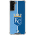 MLB Kansas City Royals Split Galaxy S21 FE Clear Case
