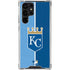 MLB Kansas City Royals Split Galaxy S22 Ultra Clear Case