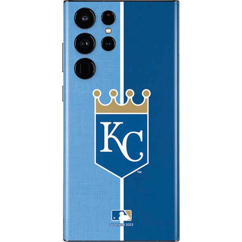 MLB Kansas City Royals Split Galaxy S22 Ultra Skin