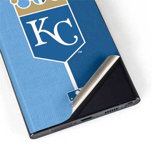 MLB Kansas City Royals Split Galaxy S22 Ultra Skin